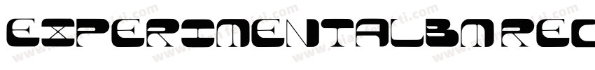 ExperimentalBm Regular字体转换